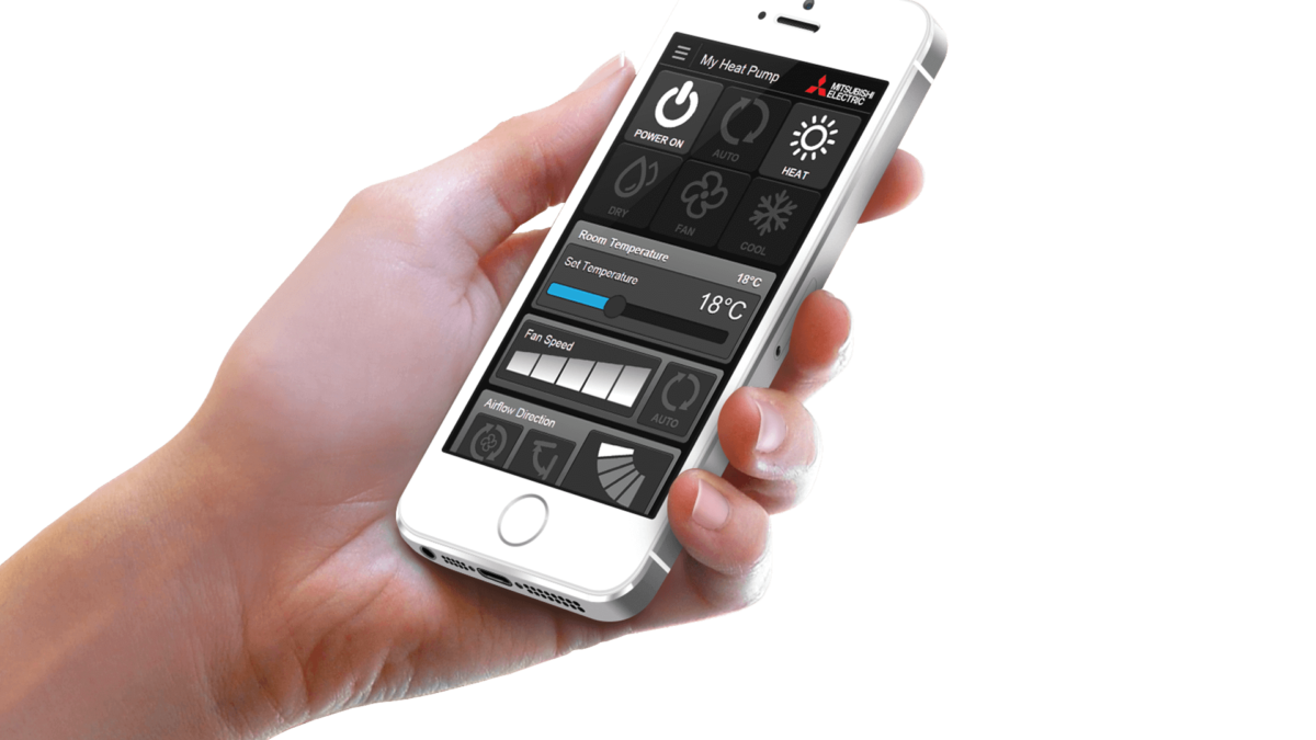 Thermostat Mitsubishi Mini Split Wifi Wi-Fi Air Conditioning