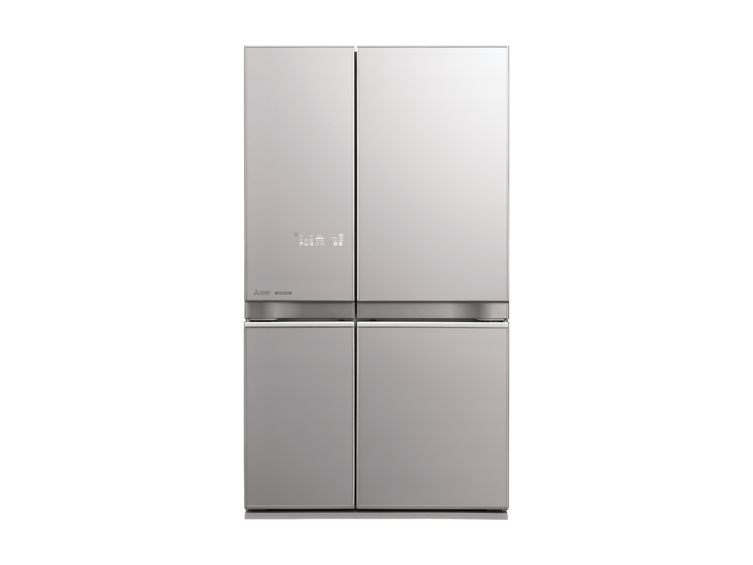 580L L4 Glass Mini French Door Fridge Mitsubishi Electric