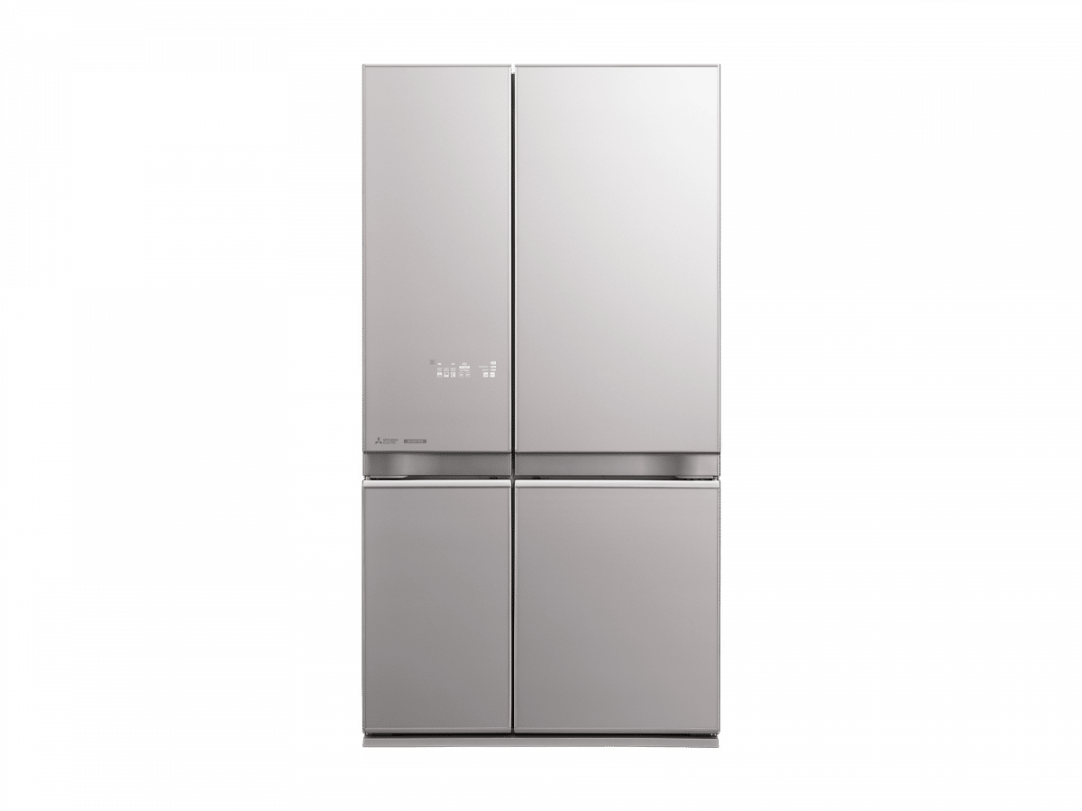 Silver French door refrigerator MR-LA635ER-GSL