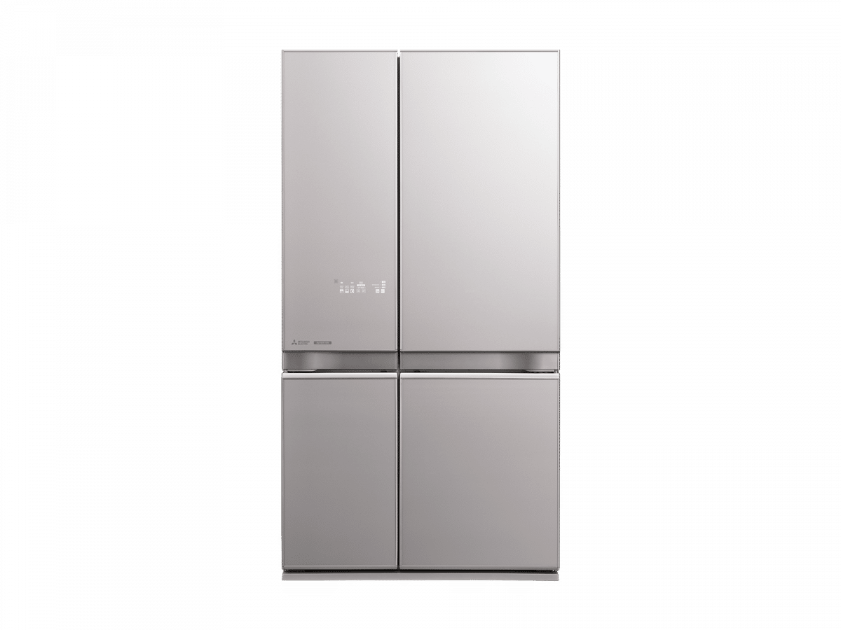 Silver French door refrigerator MR-LA635ER-GSL