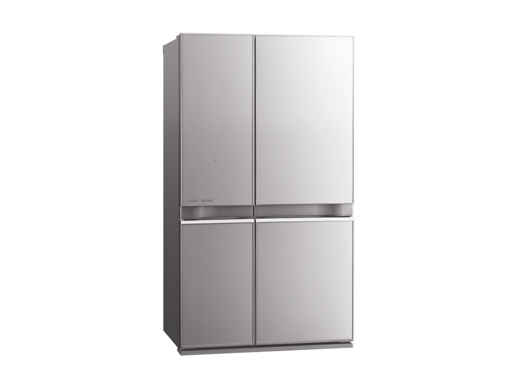 580L L4 Glass Mini French Door Fridge Mitsubishi Electric