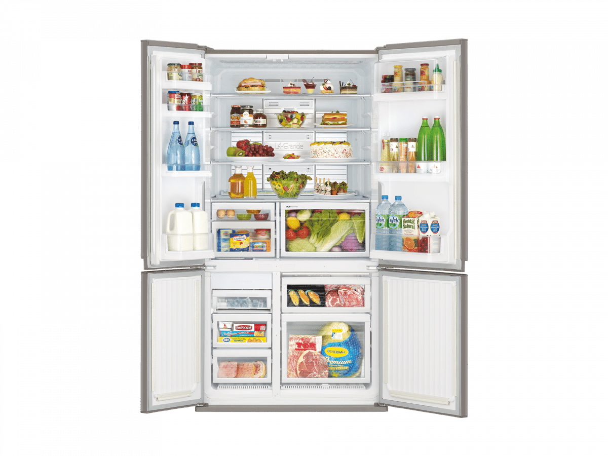 635L L4 Glass French Door Fridge Mitsubishi Electric
