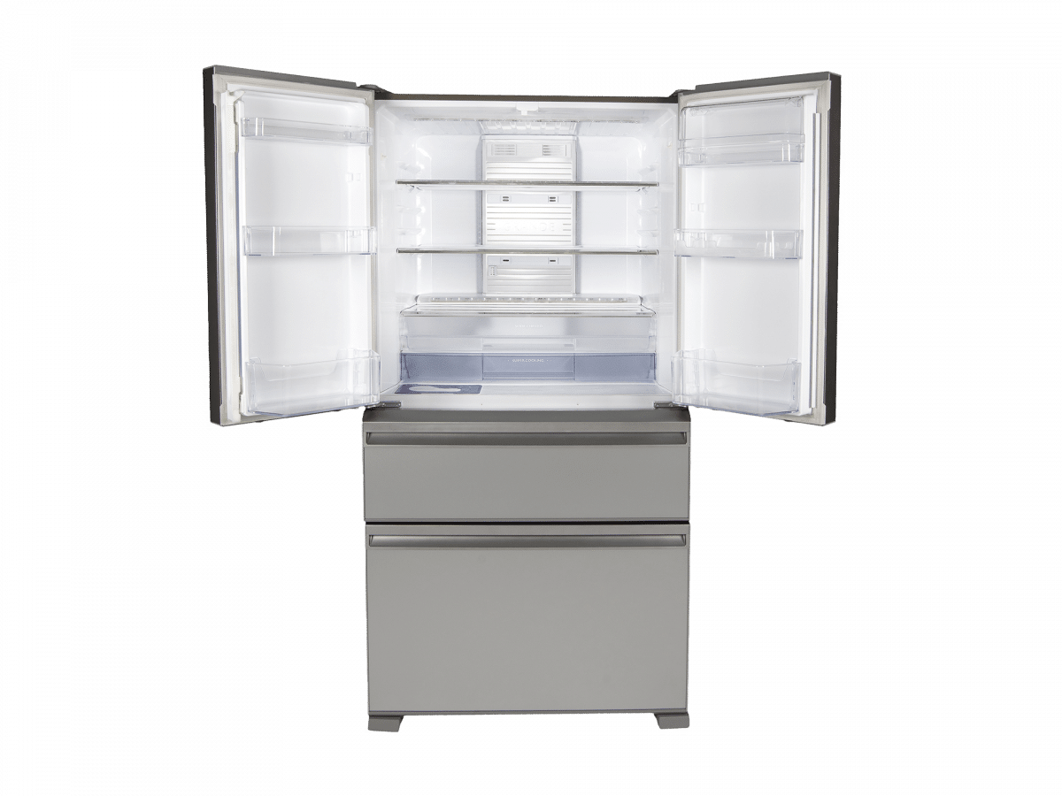 French Door Refrigerator Silver