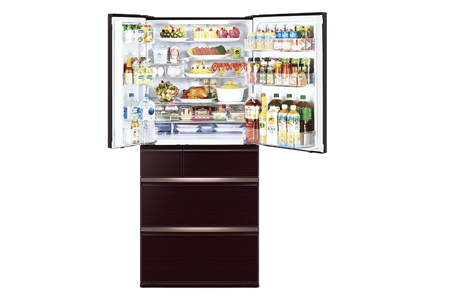 700L Multi Drawer – Dark Mahogany fridge