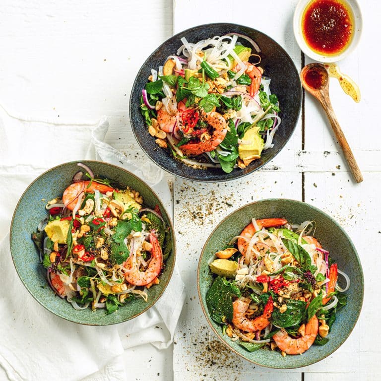 PRAWN AND AVOCADO THAI SALAD