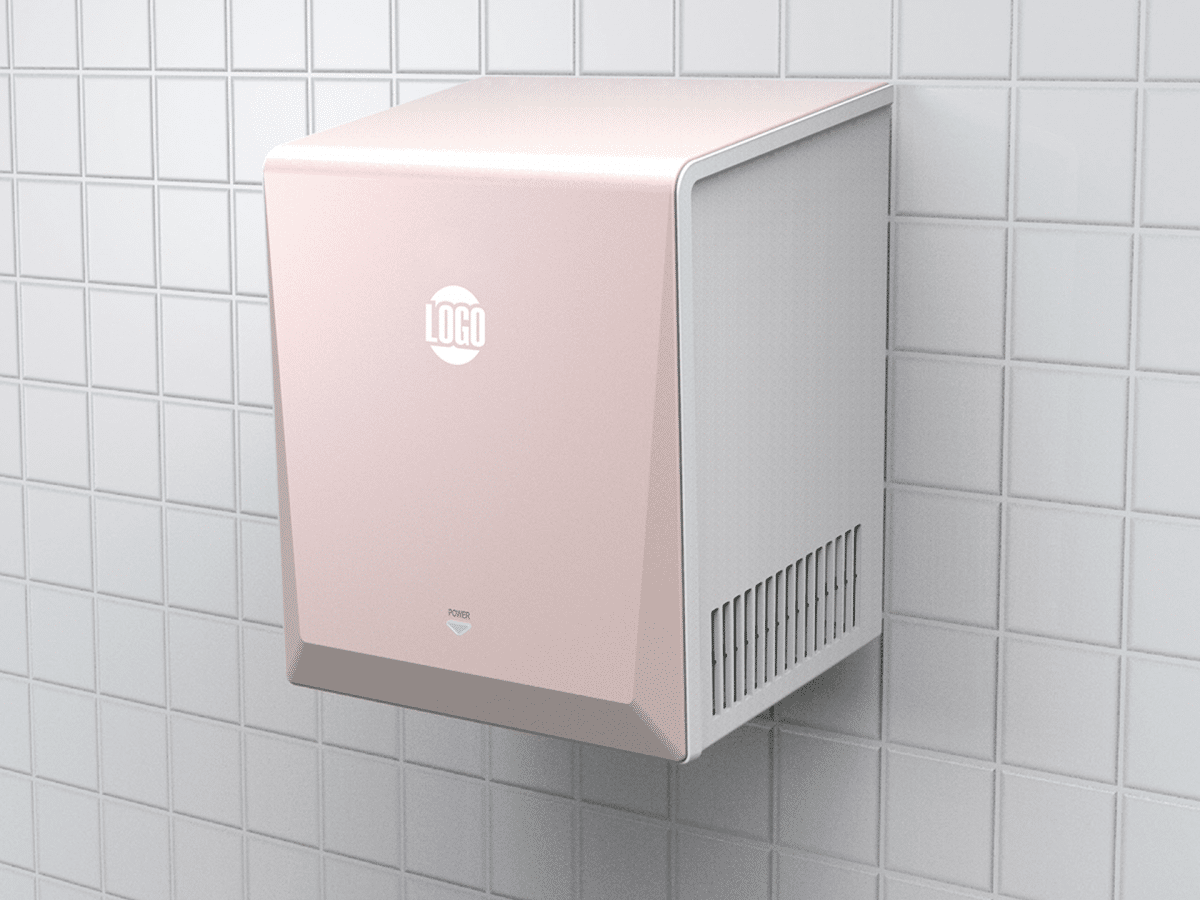 Jet Towel Smart hand dryer in custom colours and branding for your business