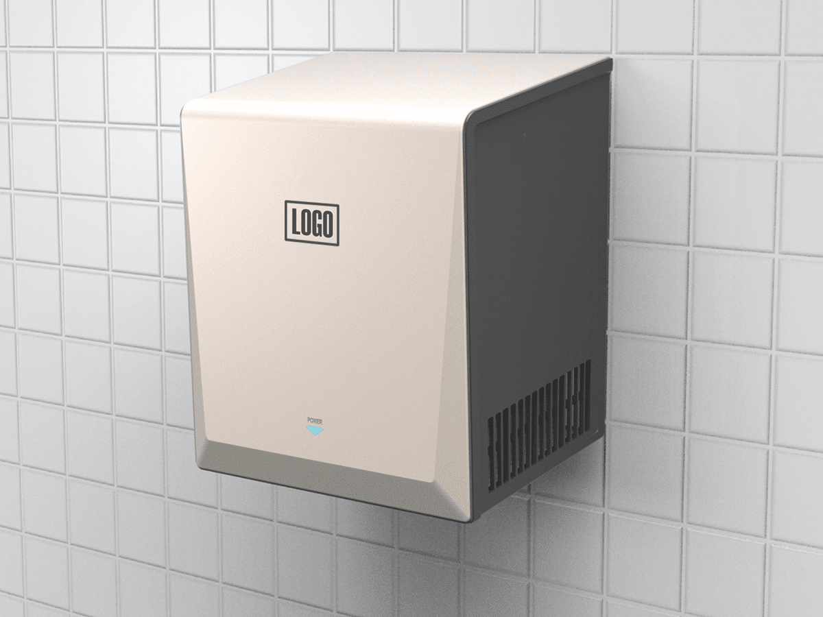 Jet Towel Smart hand dryer in custom colours and branding for your business