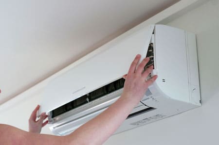 how to open your air conditioner