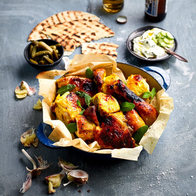 BARBECUED MARMALADE CHICKEN