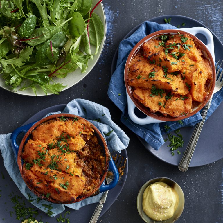 BEEF AND SWEET POTATO COTTAGE PIE