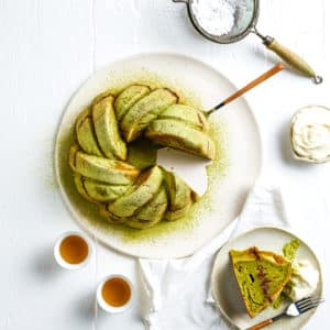AVOCADO-WALNUT TEA CAKE