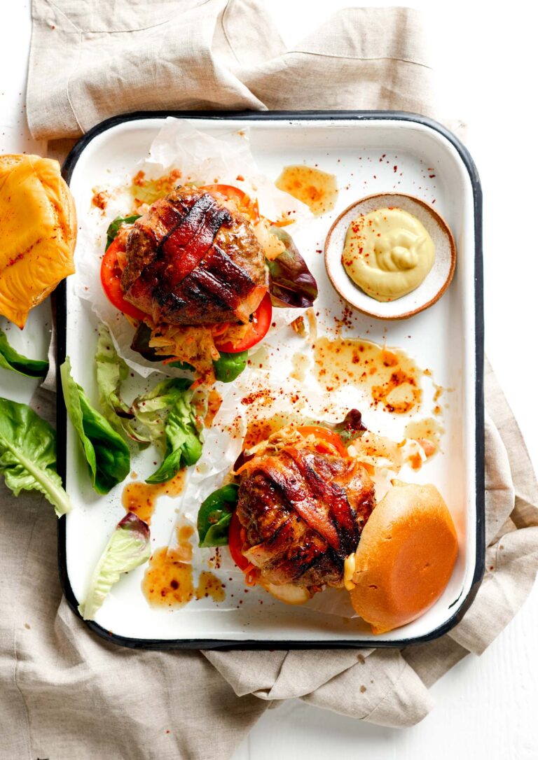 BACON-WRAPPED ULTIMATE BURGER