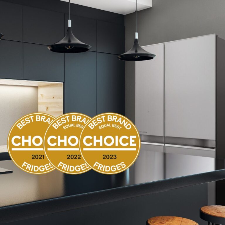 Mitsubishi Electric Hat Trick! Awarded CHOICE Best Brand Fridges for the third year running!