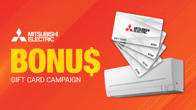 Stay warm this winter and save with the Mitsubishi Electric 2024 Bonus Gift Card Campaign!