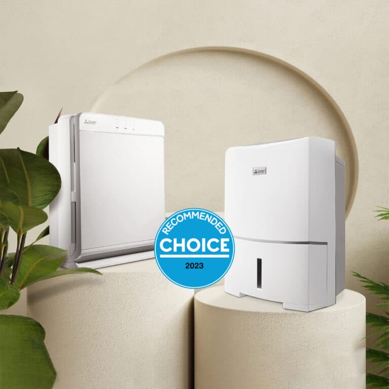 Top Air Treatment Solutions: Mitsubishi Electric Air Purifier & Dehumidifier, CHOICE Recommended 2023!