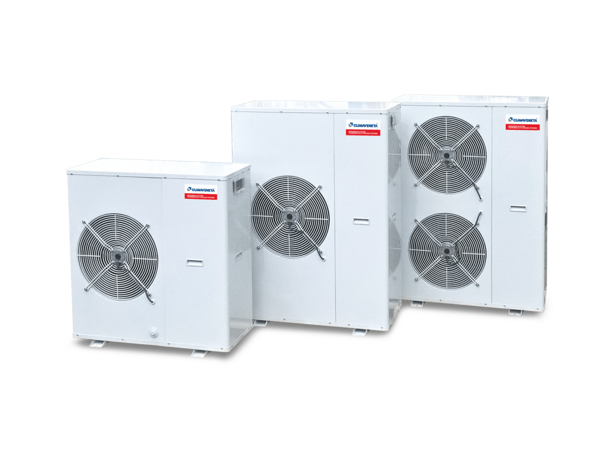 o i-BX-N 004M - 035T Reversible heat pump, air source for outdoor installation, 4.2 – 35.1 kW
