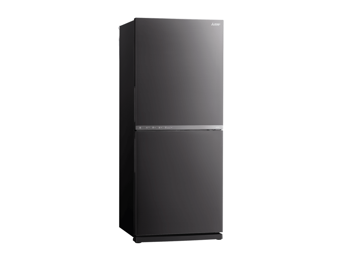 MR-HS421EX-SDS 421L 2 Door Bottom Mount Fridge - Sterling Dark Silver