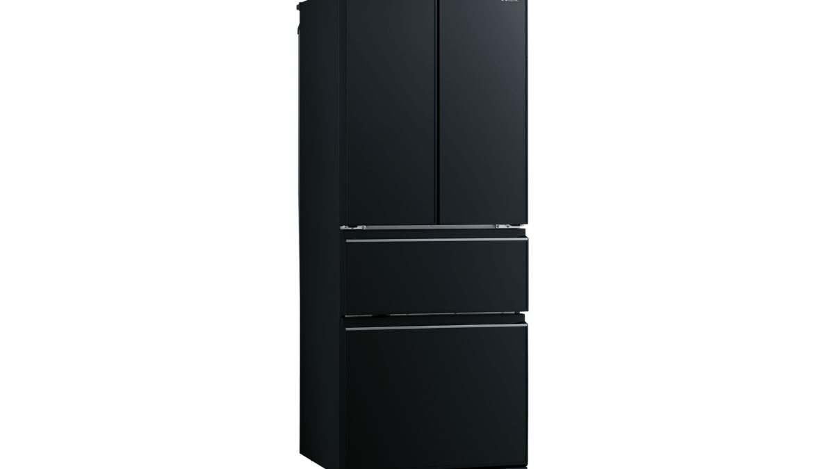 ミッキー洗ブラック MR-LX442EX-GBK-A-Black-Fridge-