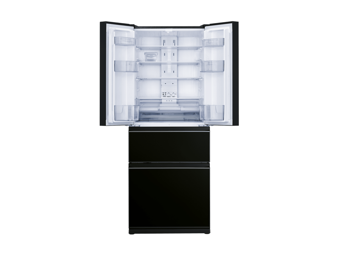 MR-LX442EX-GBK French Door – Brilliant Black Fridge