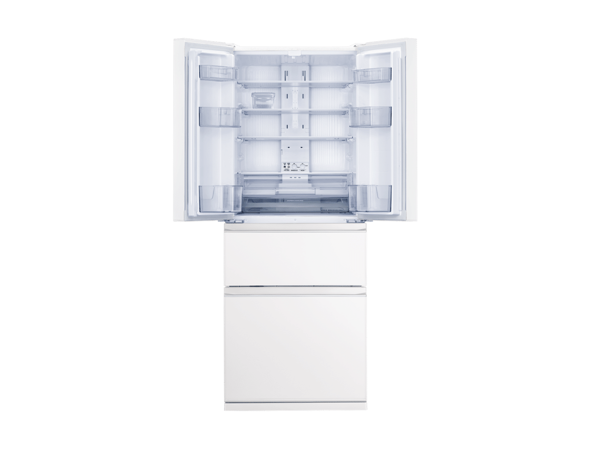 MR-LX442EX-GWH French Door – Glacier White Fridge