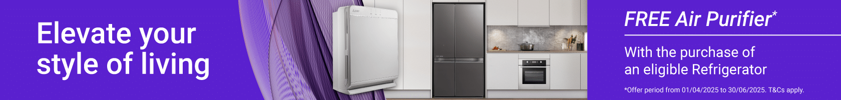2025 Fridge + Air Purifier Campaign