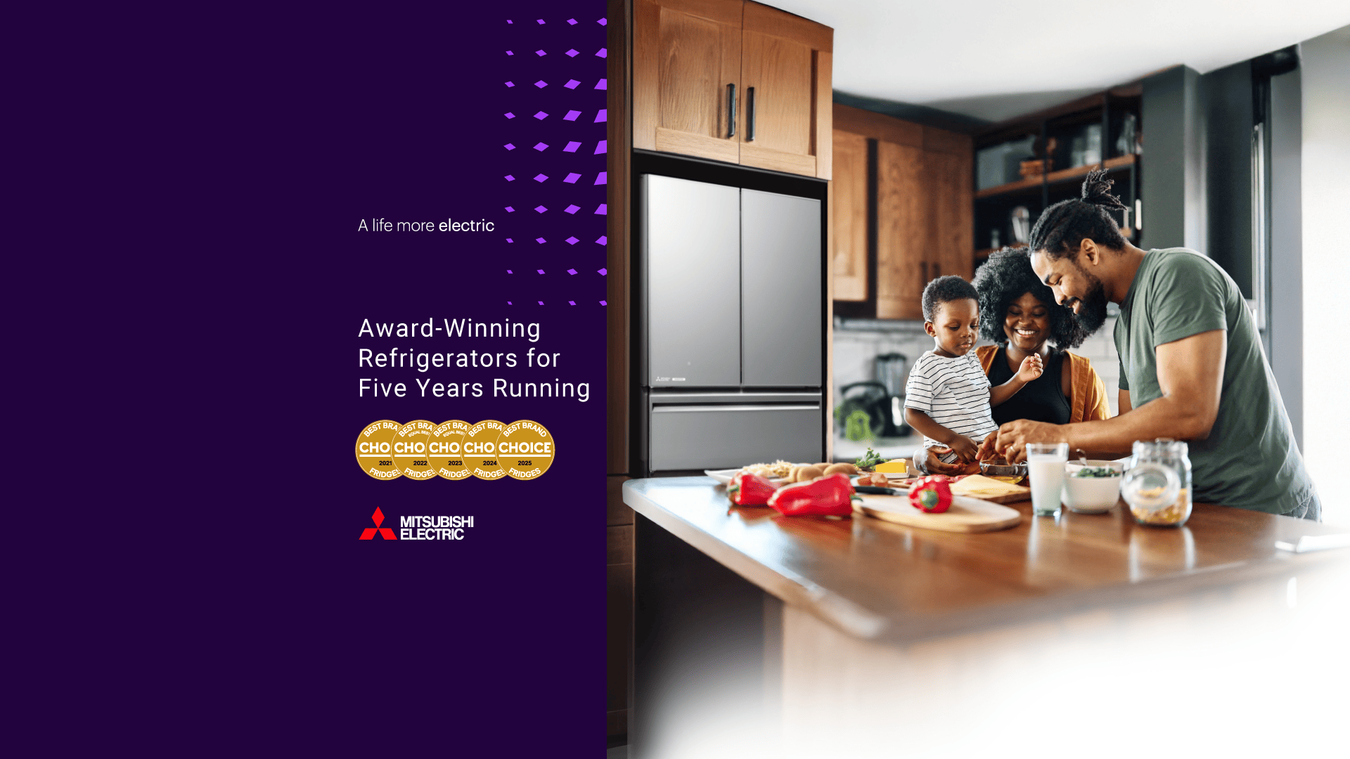 Mitsubishi Electric Wins CHOICE Best Brand Fridges Award for Fifth Consecutive Year