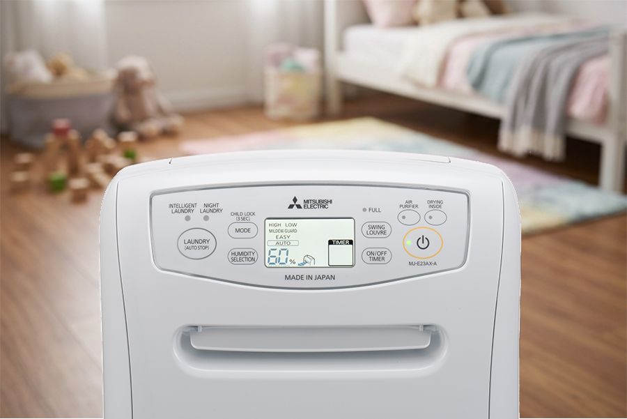 MJ-E23AX-A-23litre-dehumidifier-control-panel
