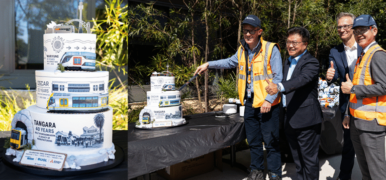 Rail Connect NSW Celebrates 10 year Mariyung Cars Contract Anniversary